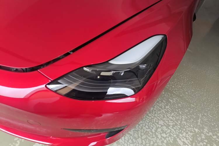 Used Tesla Model 3 2021 Revised Version Standard Range Rear-Wheel Drive Upgraded Edition 3D1 Left Front Headlight