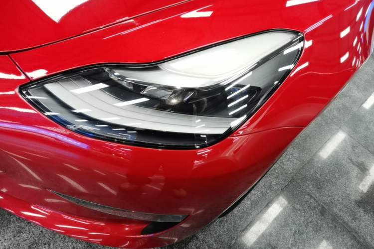 Used Tesla Model 3 2021 Performance High-Performance All-Wheel-Drive Version Left Front Headlight