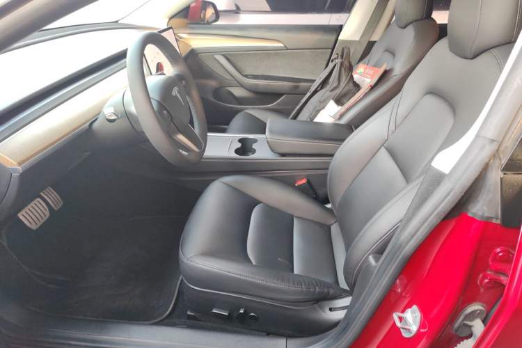 Used Tesla Model 3 2021 Performance High-Performance All-Wheel-Drive Version Left Front Seat