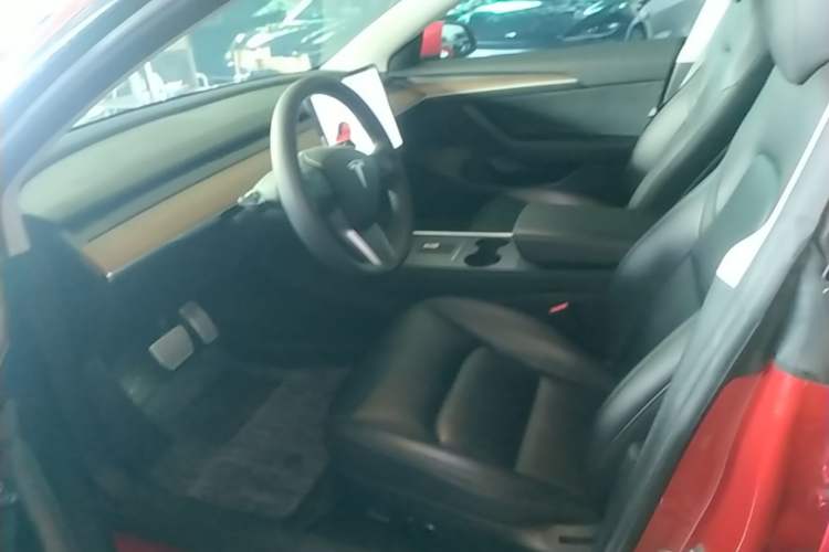 Used Tesla Model 3 2021 Performance High-Performance All-Wheel-Drive Version Left Front Seat