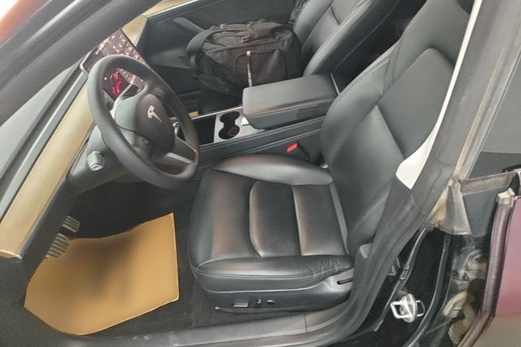 Used Tesla Model 3 2021 Performance High-Performance All-Wheel-Drive Version Left Front Seat