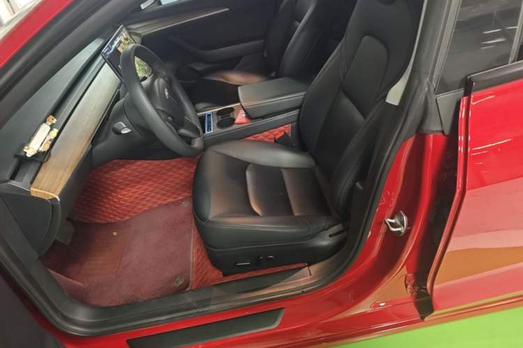 Used Tesla Model 3 2021 Revised Version Standard Range Rear-Wheel Drive Upgraded Edition 3D1 Left Front Seat