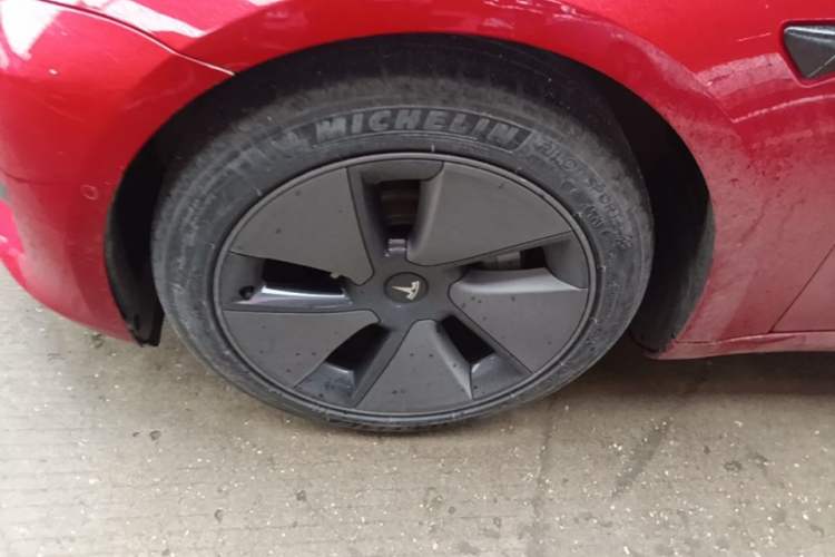 Used Tesla Model 3 2021 Standard Range Rear-Drive Upgraded Version Left Front Wheel Hub