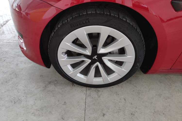 Used Tesla Model 3 2021 Standard Range Rear-Drive Upgraded Version Left Front Wheel Hub