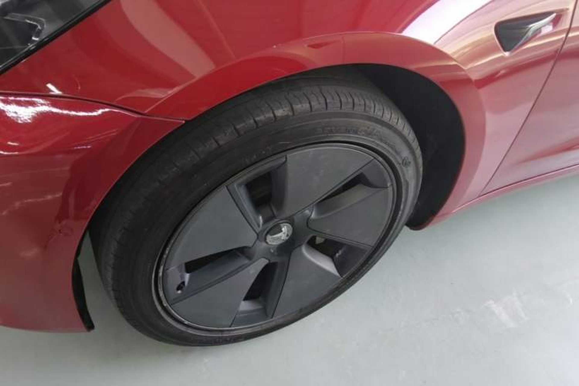 Used Tesla Model 3 2021 Standard Range Rear-Drive Upgraded Version Left Front Wheel Hub