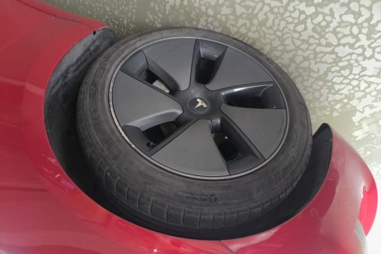 Used Tesla Model 3 2021 Revised Version Standard Range Rear-Wheel Drive Upgraded Edition 3D1 Left Front Wheel Hub