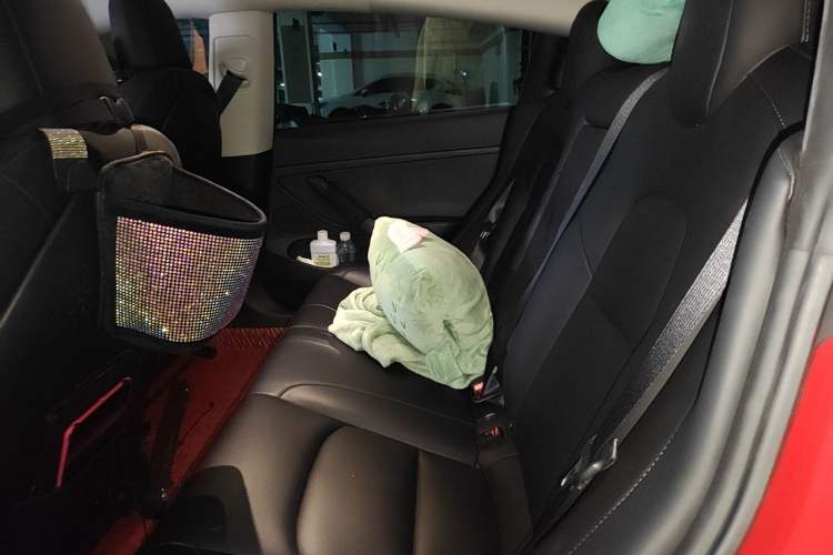 Used Tesla Model 3 2021 Standard Range Rear-Drive Upgraded Version Left Rear Seat