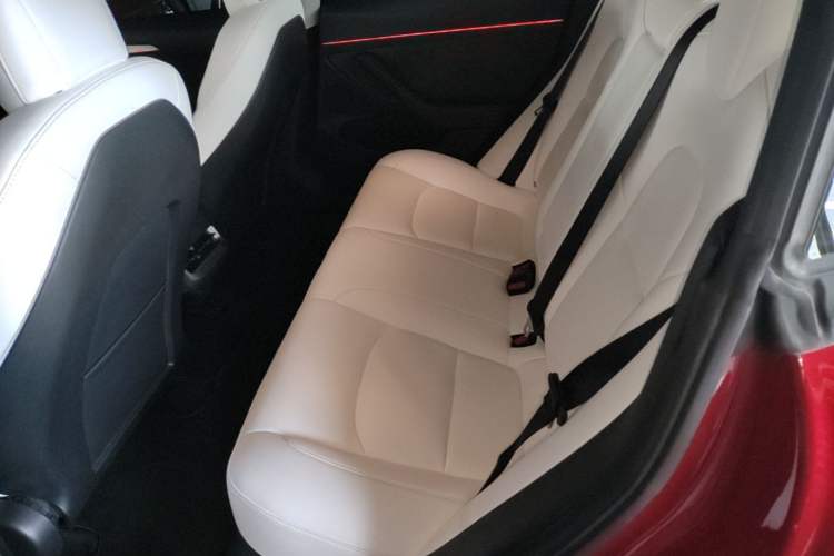 Used Tesla Model 3 2021 Standard Range Rear-Wheel Drive Upgraded Version 3D6 Left Rear Seat