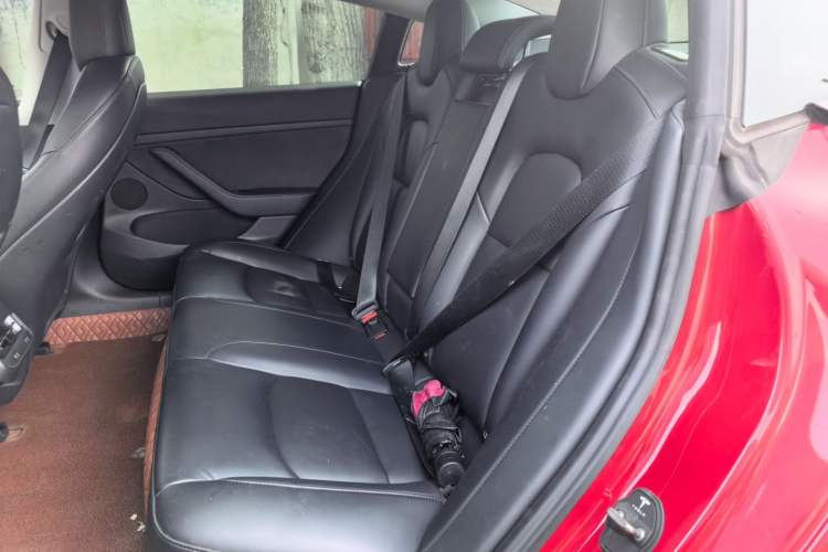 Used Tesla Model 3 2021 Revised Version Standard Range Rear-Wheel Drive Upgraded Edition 3D1 Left Rear Seat