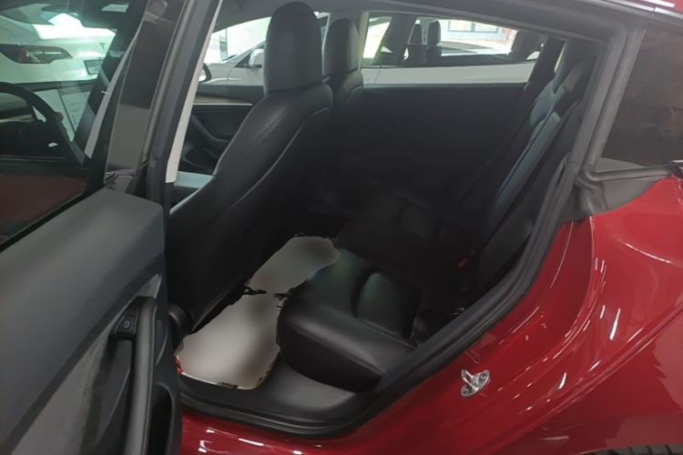 Used Tesla Model 3 2021 Revised Version Standard Range Rear-Wheel Drive Upgraded Edition 3D1 Left Rear Seat