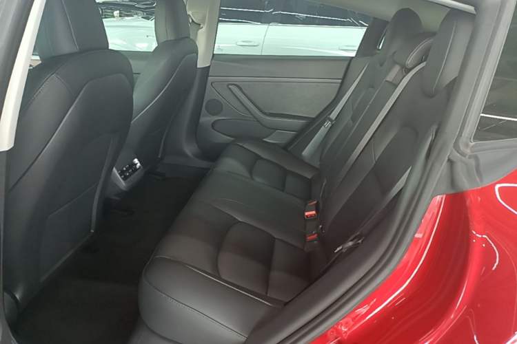 Used Tesla Model 3 2021 Revised Version II – Performance High-Performance All-Wheel-Drive Edition Left Rear Seat