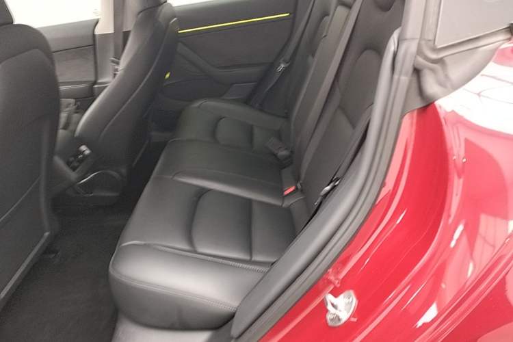 Used Tesla Model 3 2021 Standard Range Rear-Wheel Drive Upgraded Version 3D6 Left Rear Seat