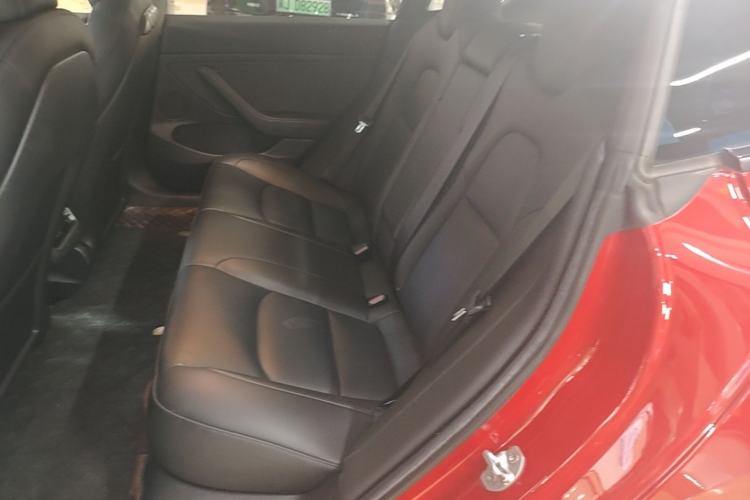 Used Tesla Model 3 2021 Performance High-Performance All-Wheel-Drive Version Left Rear Seat