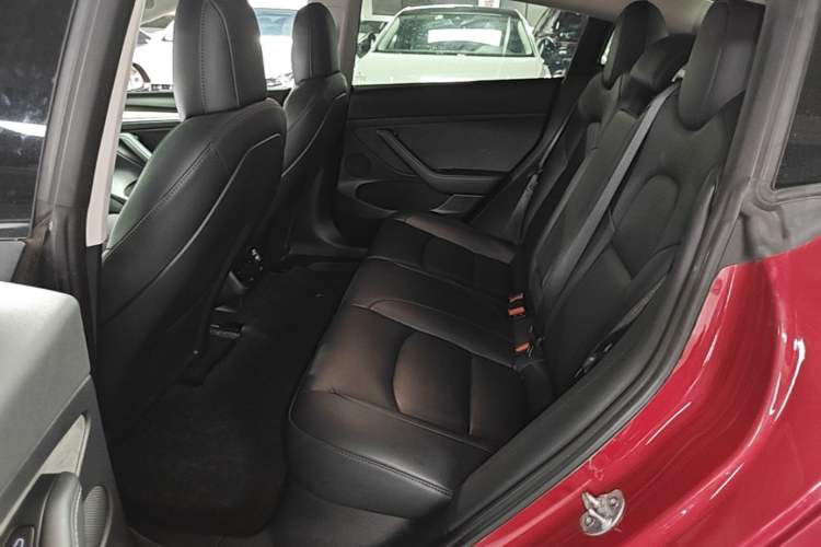 Used Tesla Model 3 2021 Standard Range Rear-Drive Upgraded Version Left Rear Seat