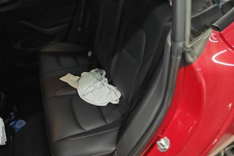 Used Tesla Model 3 2021 Performance High-Performance All-Wheel-Drive Version Left Rear Seat