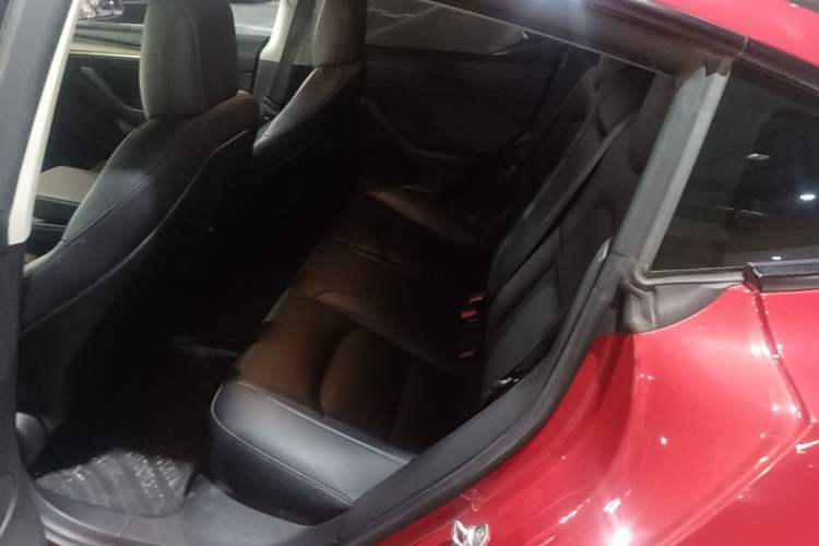 Used Tesla Model 3 2021 Standard Range Rear-Drive Upgraded Version Left Rear Seat