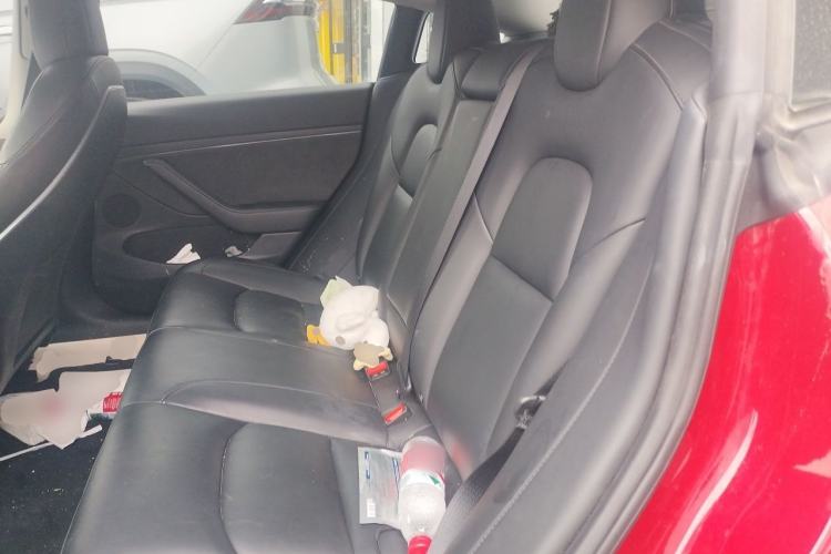 Used Tesla Model 3 2021 Standard Range Rear-Drive Upgraded Version Left Rear Seat