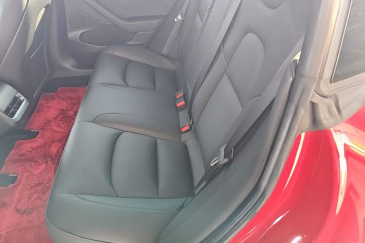 Used Tesla Model 3 2021 Standard Range Rear-Drive Upgraded Version Left Rear Seat