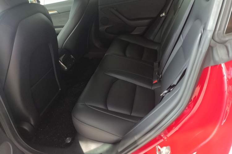 Used Tesla Model 3 2021 Standard Range Rear-Wheel Drive Upgraded Version 3D6 Left Rear Seat
