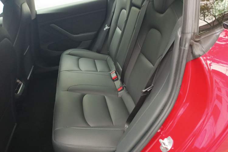 Used Tesla Model 3 2021 Standard Range Rear-Wheel Drive Upgraded Version 3D6 Left Rear Seat