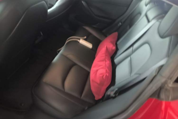 Used Tesla Model 3 2021 Revised Version Standard Range Rear-Wheel Drive Upgraded Edition 3D1 Left Rear Seat