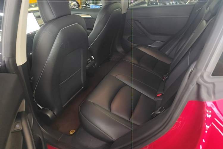 Used Tesla Model 3 2021 Revised Version Standard Range Rear-Wheel Drive Upgraded Edition 3D1 Left Rear Seat