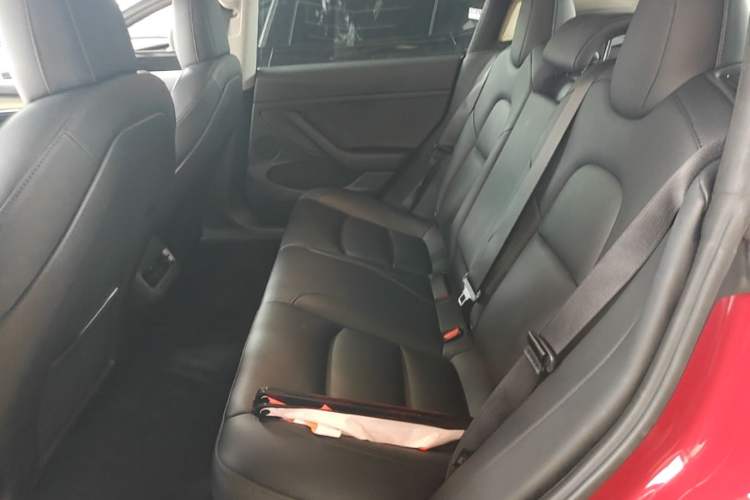 Used Tesla Model 3 2021 Standard Range Rear-Wheel Drive Upgraded Version 3D6 Left Rear Seat