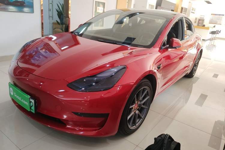 Used Tesla Model 3 2021 Standard Range Rear-Wheel Drive Upgraded Version 3D6 Guazi used car, China used car export, Used car for sale, Used Tesla cars, Cheapest cars for sale, Electric vehicle, New energy car