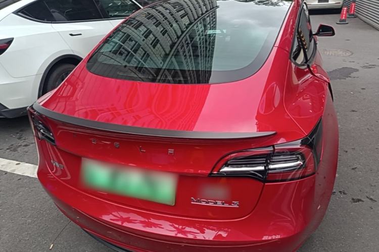 Used Tesla Model 3 2021 Revised Version II – Performance High-Performance All-Wheel-Drive Edition Rear