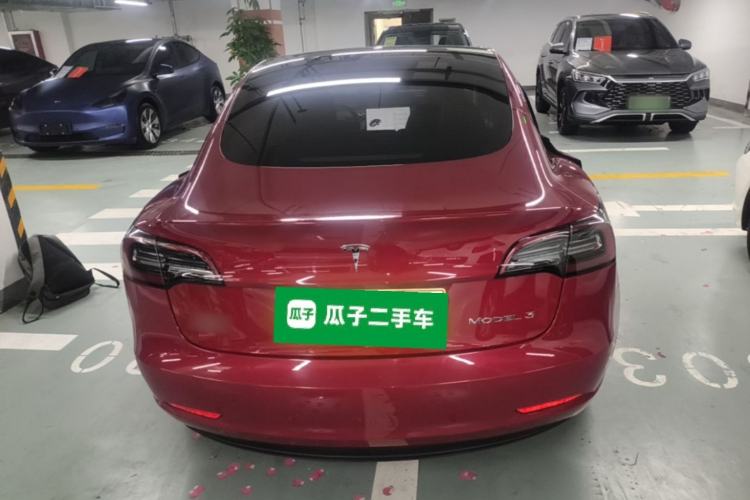 Used Tesla Model 3 2021 Standard Range Rear-Wheel Drive Upgraded Version 3D6 Rear
