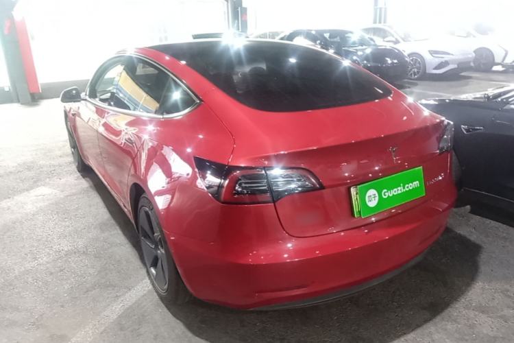 Used Tesla Model 3 2021 Standard Range Rear-Drive Upgraded Version Rear Left 45 Deg