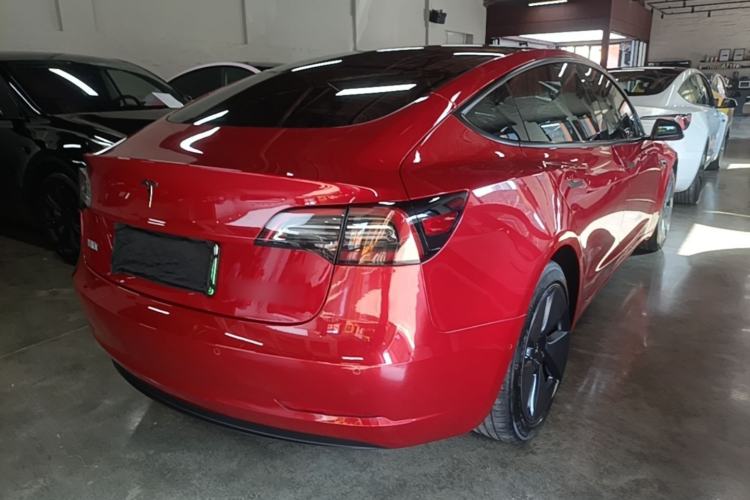 Used Tesla Model 3 2021 Revised Version Standard Range Rear-Wheel Drive Upgraded Edition 3D1 Rear Right 45 Deg