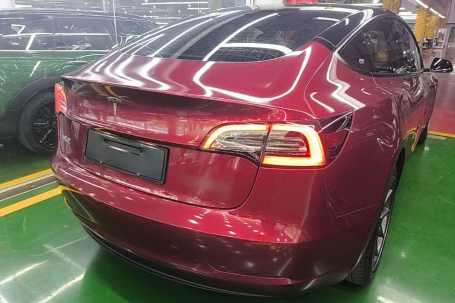 Used Tesla Model 3 2021 Revised Version Standard Range Rear-Wheel Drive Upgraded Edition 3D1 Rear Right 45 Deg