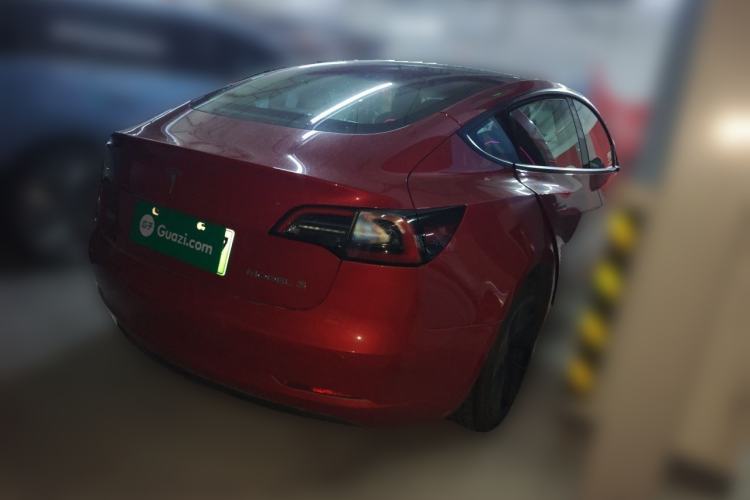 Used Tesla Model 3 2021 Standard Range Rear-Wheel Drive Upgraded Version 3D6 Rear Right 45 Deg