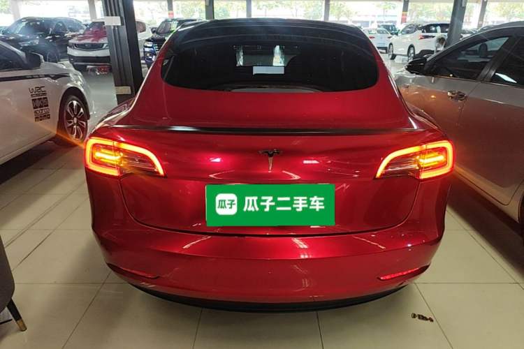 Used Tesla Model 3 2021 Performance High-Performance All-Wheel-Drive Version 3D6 Rear