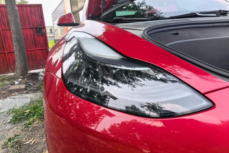 Used Tesla Model 3 2021 Revised Version Standard Range Rear-Wheel Drive Upgraded Edition 3D1 Right Front Headlight