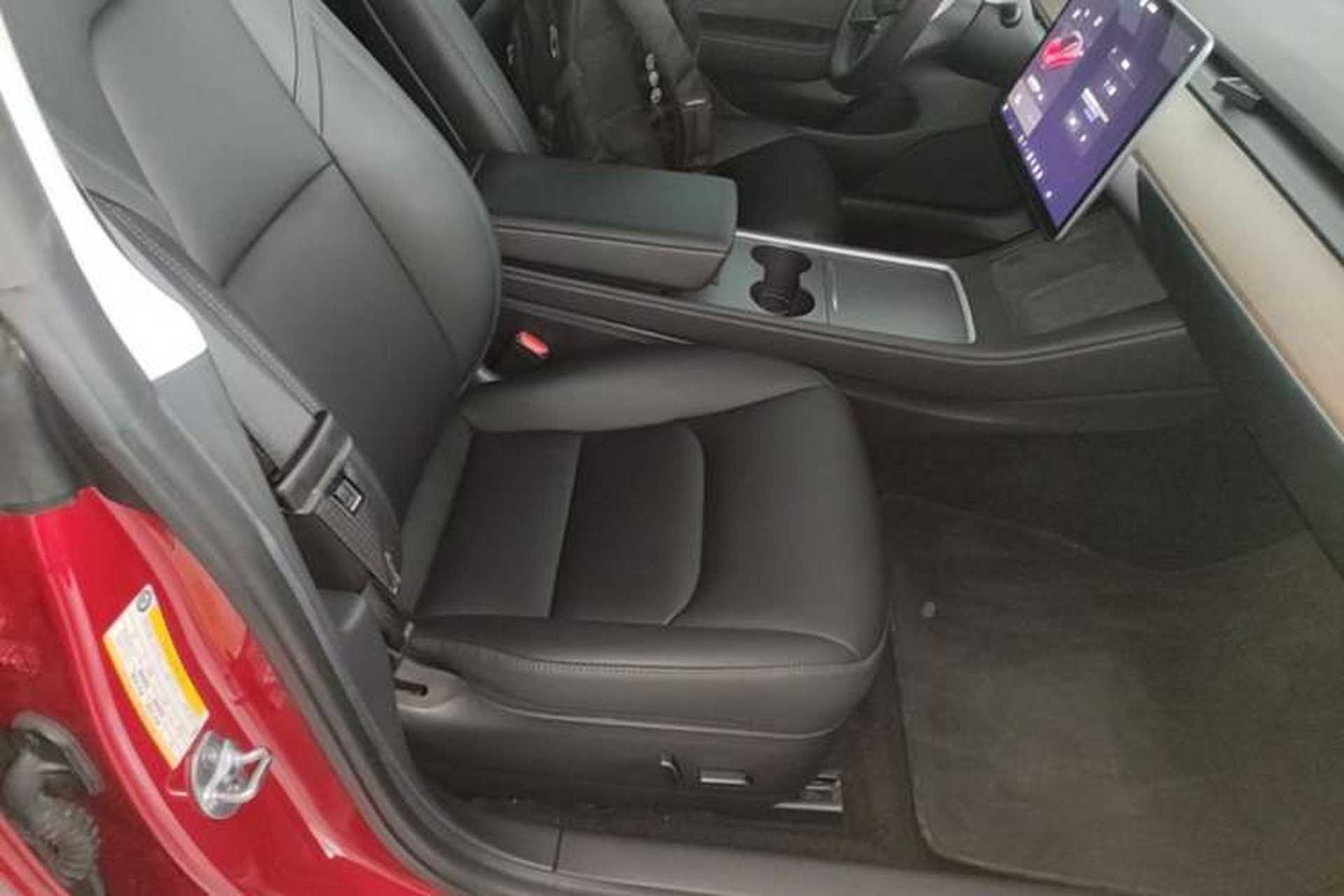 Used Tesla Model 3 2021 Standard Range Rear-Wheel Drive Upgraded Version 3D6 Right Front Seat