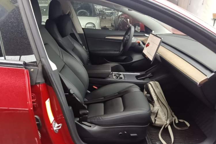 Used Tesla Model 3 2021 Standard Range Rear-Drive Upgraded Version Right Front Seat