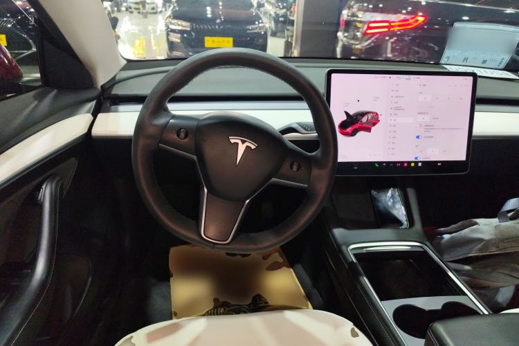 Used Tesla Model 3 2021 Standard Range Rear-Wheel Drive Upgraded Version 3D6 Steering Wheel