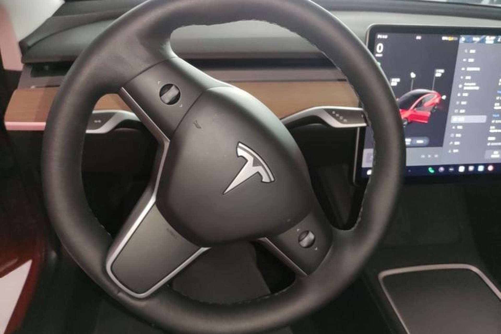 Used Tesla Model 3 2021 Standard Range Rear-Wheel Drive Upgraded Version 3D6 Steering Wheel