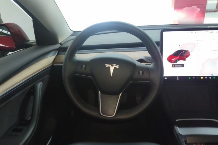 Used Tesla Model 3 2021 Standard Range Rear-Drive Upgraded Version Steering Wheel