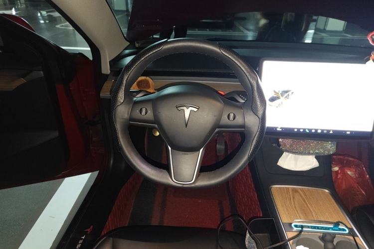 Used Tesla Model 3 2021 Standard Range Rear-Drive Upgraded Version Steering Wheel