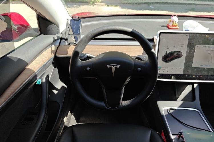 Used Tesla Model 3 2021 Standard Range Rear-Drive Upgraded Version Steering Wheel