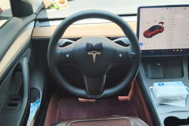 Used Tesla Model 3 2021 Standard Range Rear-Drive Upgraded Version Steering Wheel