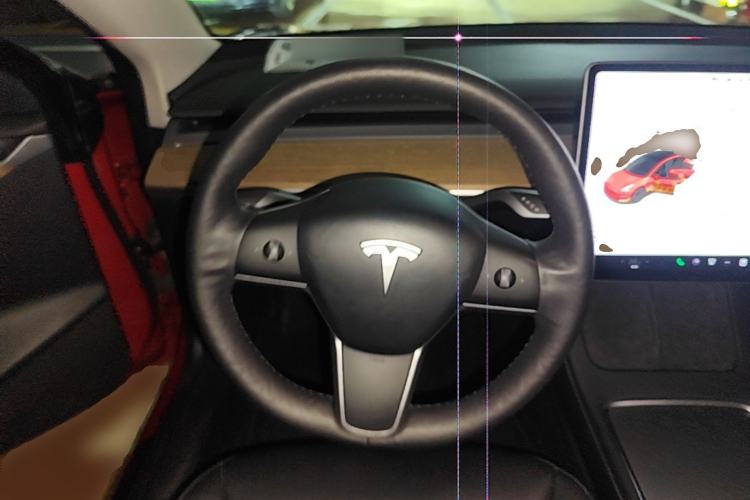 Used Tesla Model 3 2021 Standard Range Rear-Drive Upgraded Version Steering Wheel