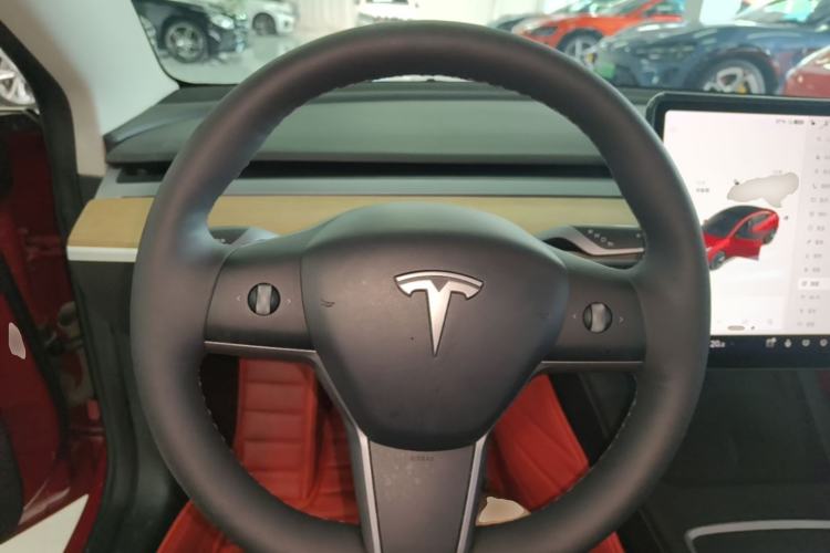 Used Tesla Model 3 2021 Revised Version Standard Range Rear-Wheel Drive Upgraded Edition 3D1 Steering Wheel