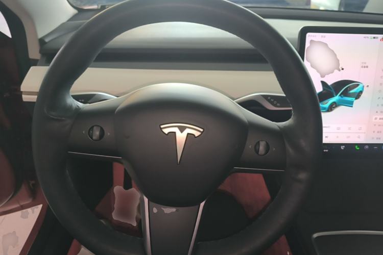Used Tesla Model 3 2021 Standard Range Rear-Wheel Drive Upgraded Version 3D6 Steering Wheel
