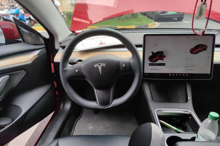 Used Tesla Model 3 2021 Standard Range Rear-Wheel Drive Upgraded Version 3D6 Steering Wheel