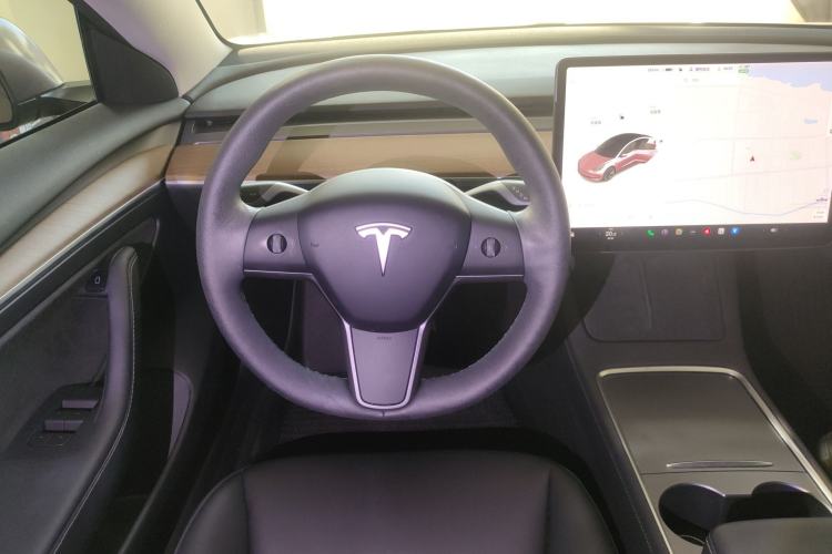 Used Tesla Model 3 2021 Revised Version Standard Range Rear-Wheel Drive Upgraded Edition 3D1 Steering Wheel