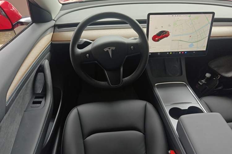 Used Tesla Model 3 2021 Standard Range Rear-Drive Upgraded Version Steering Wheel